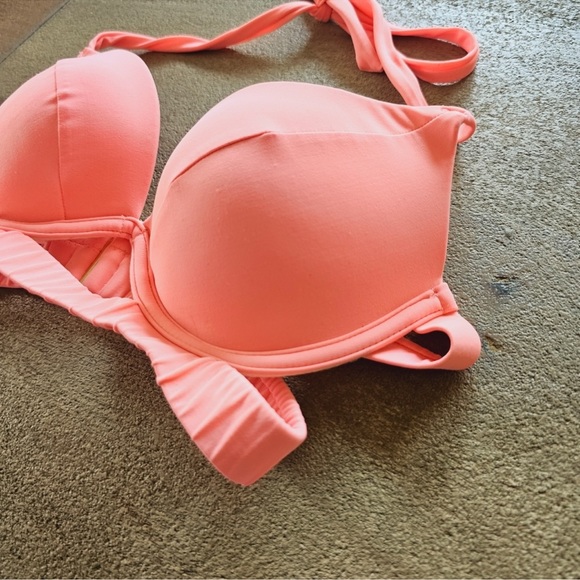 Victoria Secret NWOT Hottie Halter Top in Coral Color - Picture 4 of 5